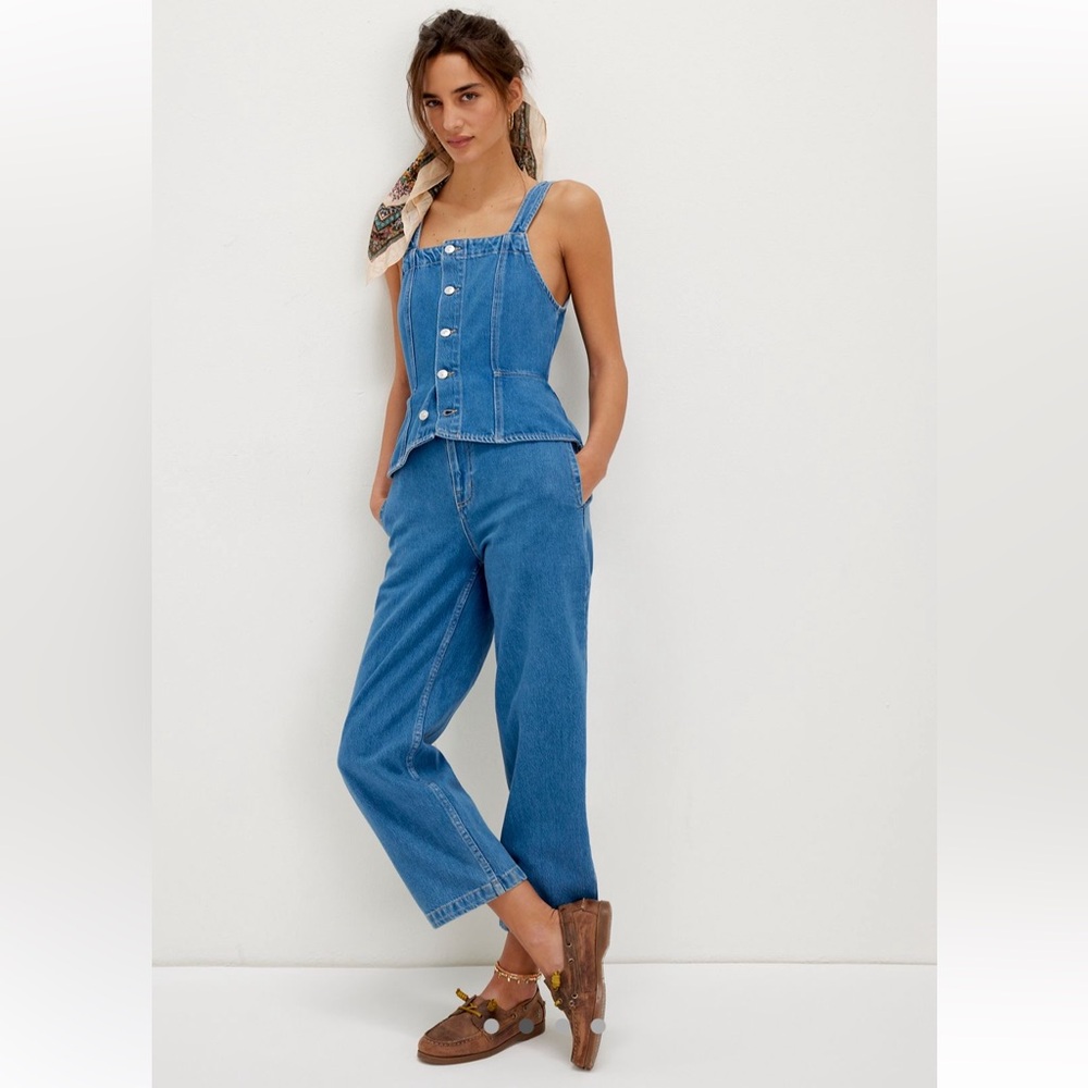 Free People We The Free Hazel Jumpsuit Size xl